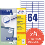 Avery Zweckform Universaletikett ultragrip 48,5 x 16,9 mm (B x H)