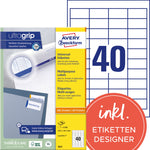 Avery Zweckform Universaletikett ultragrip 48,5 x 25,4 mm (B x H)