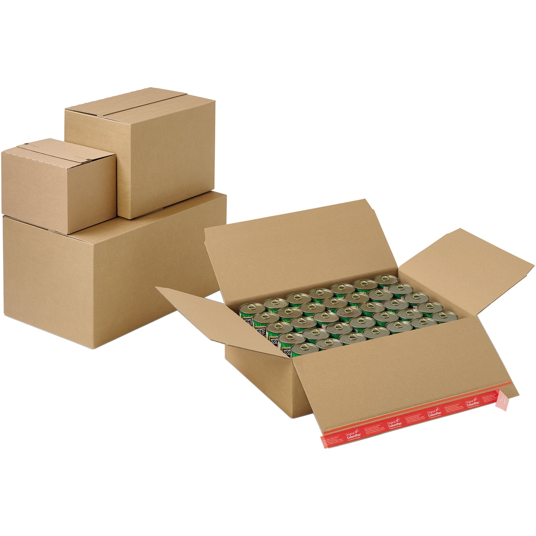 ColomPac® Versandkarton 23,5 x 9,3 x 17 cm (B x H x T)