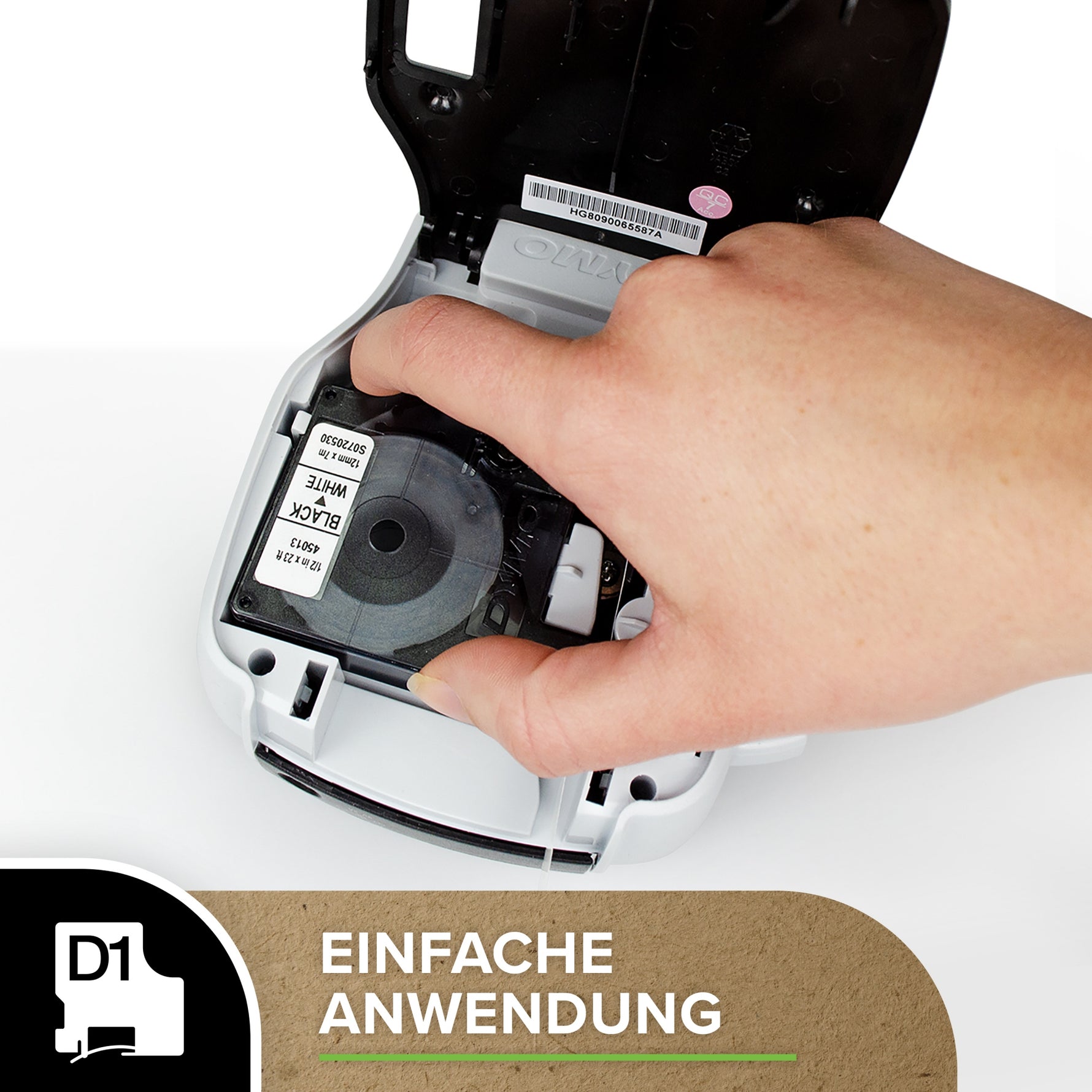 DYMO® Schriftbandkassette D1 9 mm x 7 m (B x L)