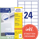 Avery Zweckform Universaletikett ultragrip 64,6 x 33,8 mm (B x H)