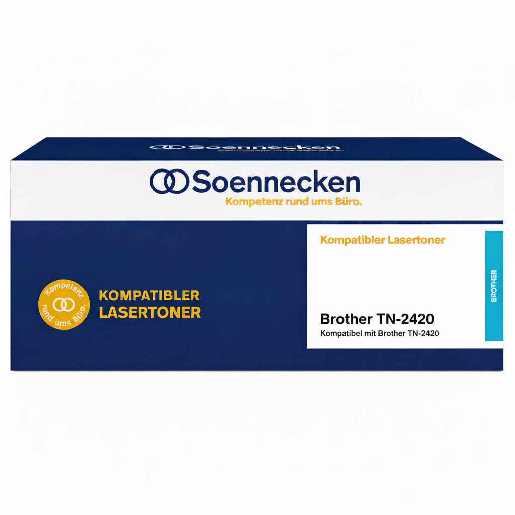 Soennecken Toner Kompatibel mit Brother TN-2420: Effizienz trifft Markenqualität