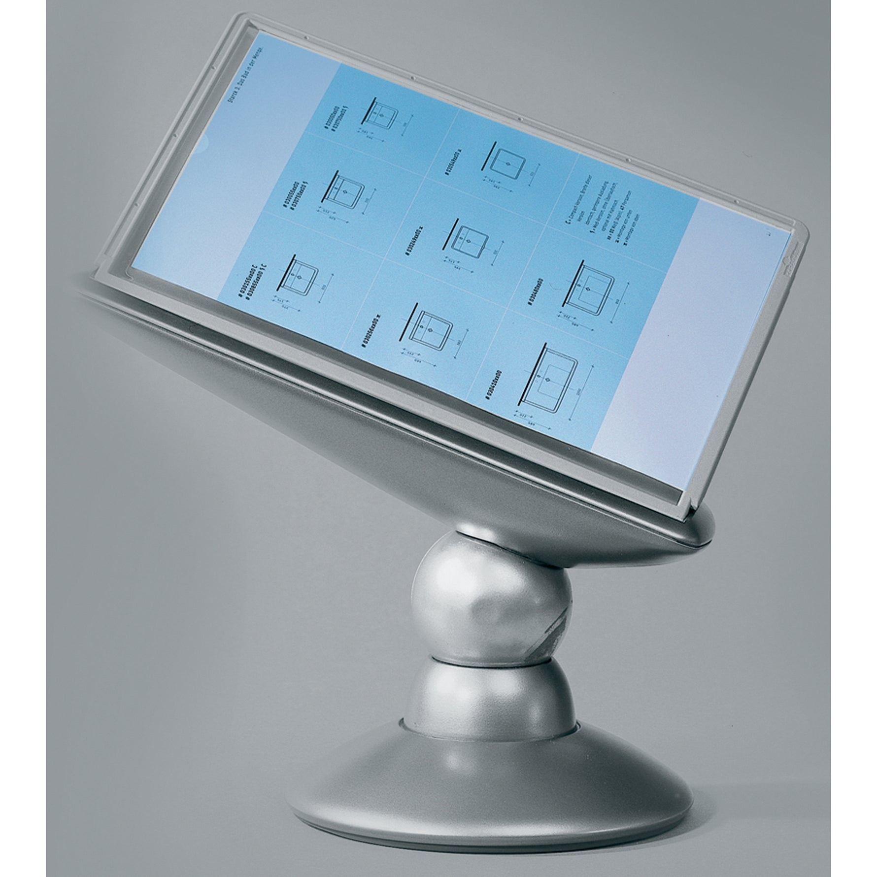 DURABLE Sichttafelständer SHERPA® MOTION TABLE 10 graphit