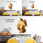🇩🇪 Germany 3D Wooden Map