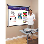 Nobo® Rolloleinwand 150 x 104 cm (B x H)