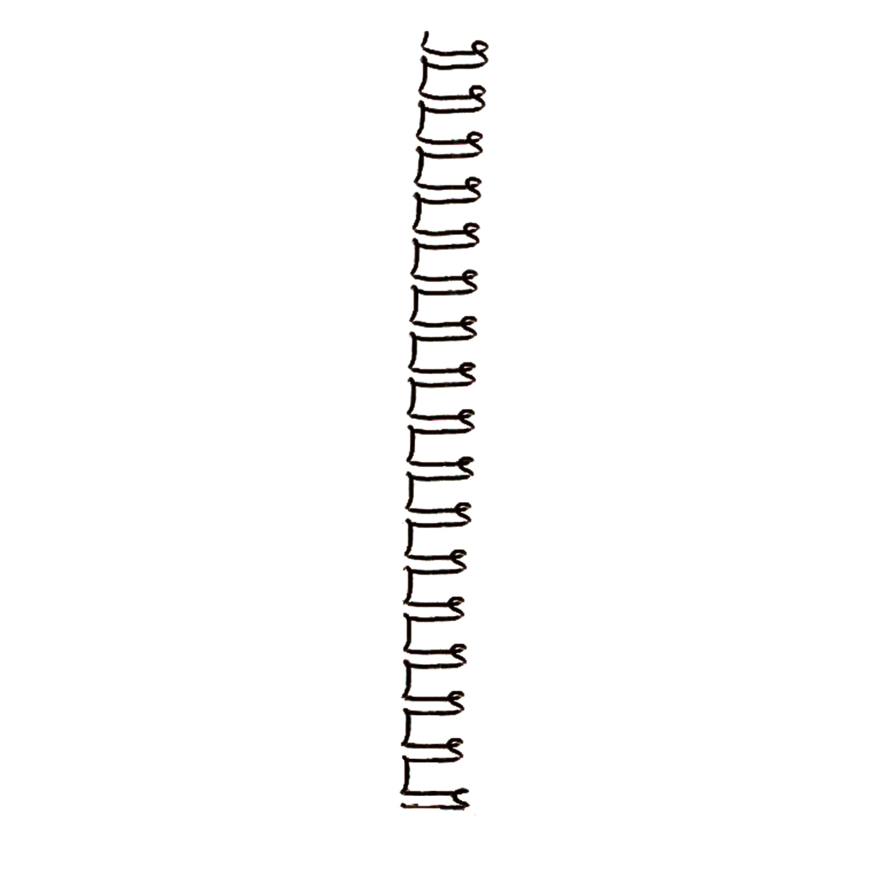 GBC® Drahtbinderücken WireBind 10 mm
