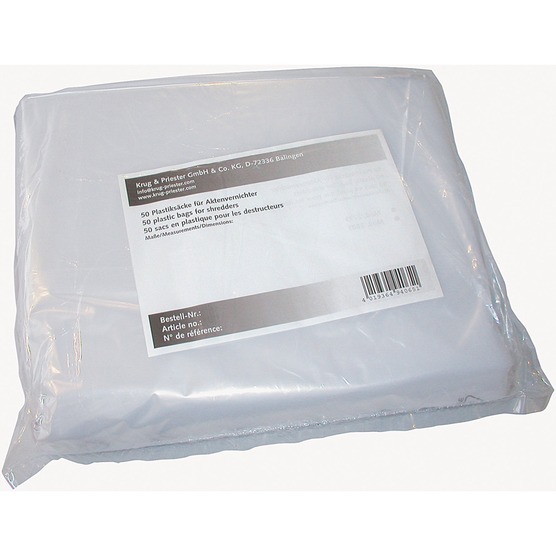 IDEAL Abfallsack IDEAL 3105, 3804, 4000, 4001, 4002, 4003, 4004, 4005, 4006