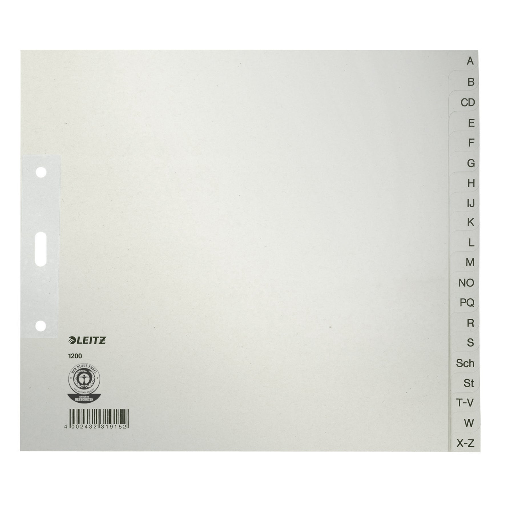 Leitz A-Z Register 24 x 21 cm (B x H)