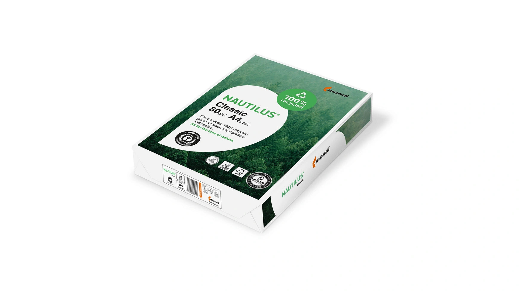 Nautilus® Multifunktionspapier Classic DIN A4 – Nachhaltigkeit in Bestform - Wiepa Bürofachpartner
