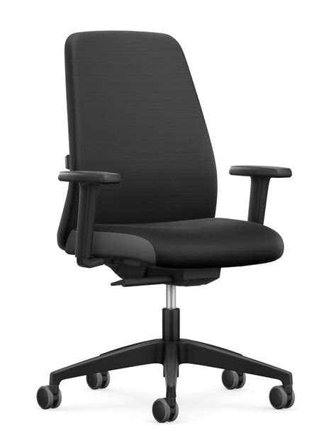 Bürodrehstuhl Wiepa Office Air mit Netzrücken, ergonomischer Bürostuhl für komfortables Arbeiten, schwarz, aus Mesh-Material