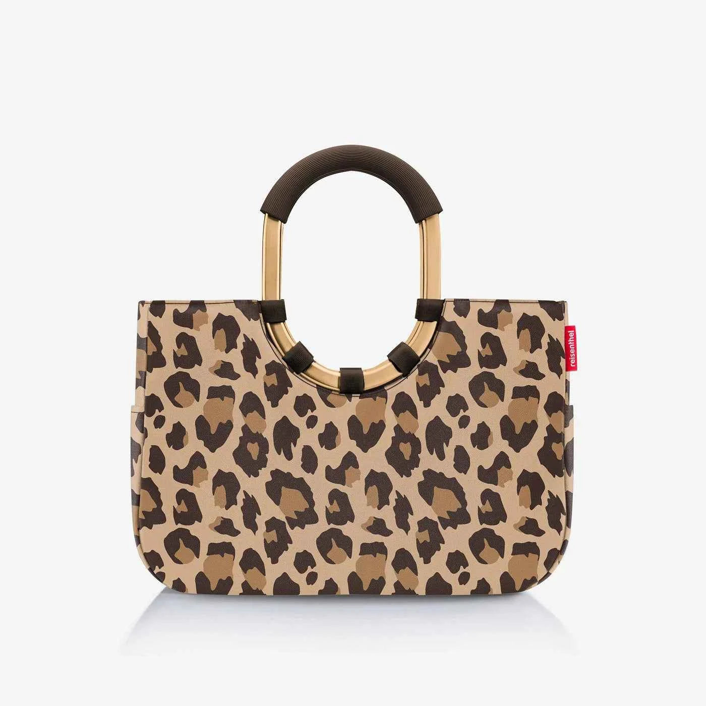 Reisenthel® Loopshopper Einkaufskorb Größe M aus Kunstfaser, faltbar, mit Tragegriffen, in grau für Einkäufe und Alltag.