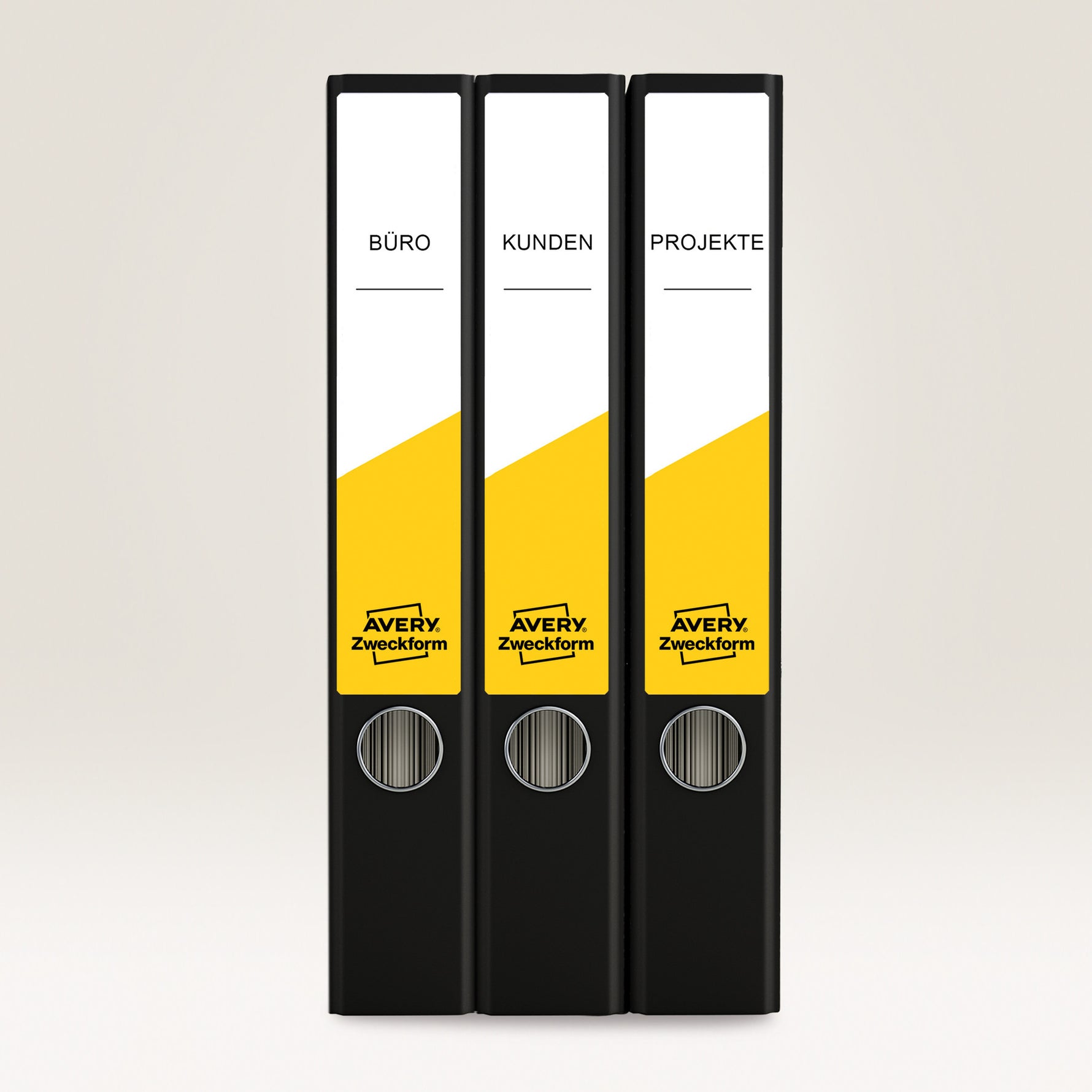 Avery Zweckform Ordnerrückenetikett ultragrip schmal/kurz 210 Etik./Pack.