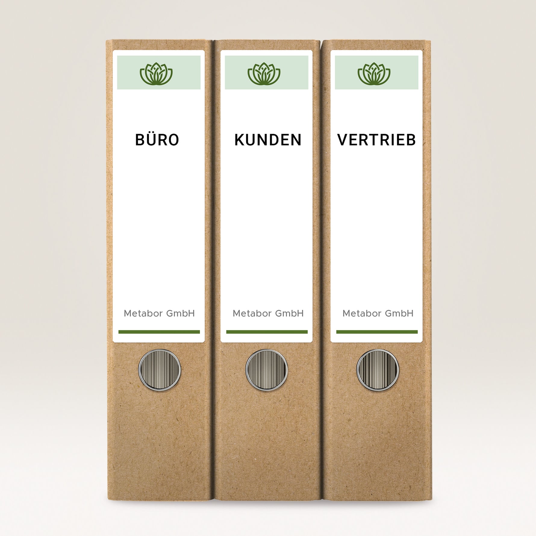 Avery Zweckform Ordnerrückenetikett Recycling breit/kurz