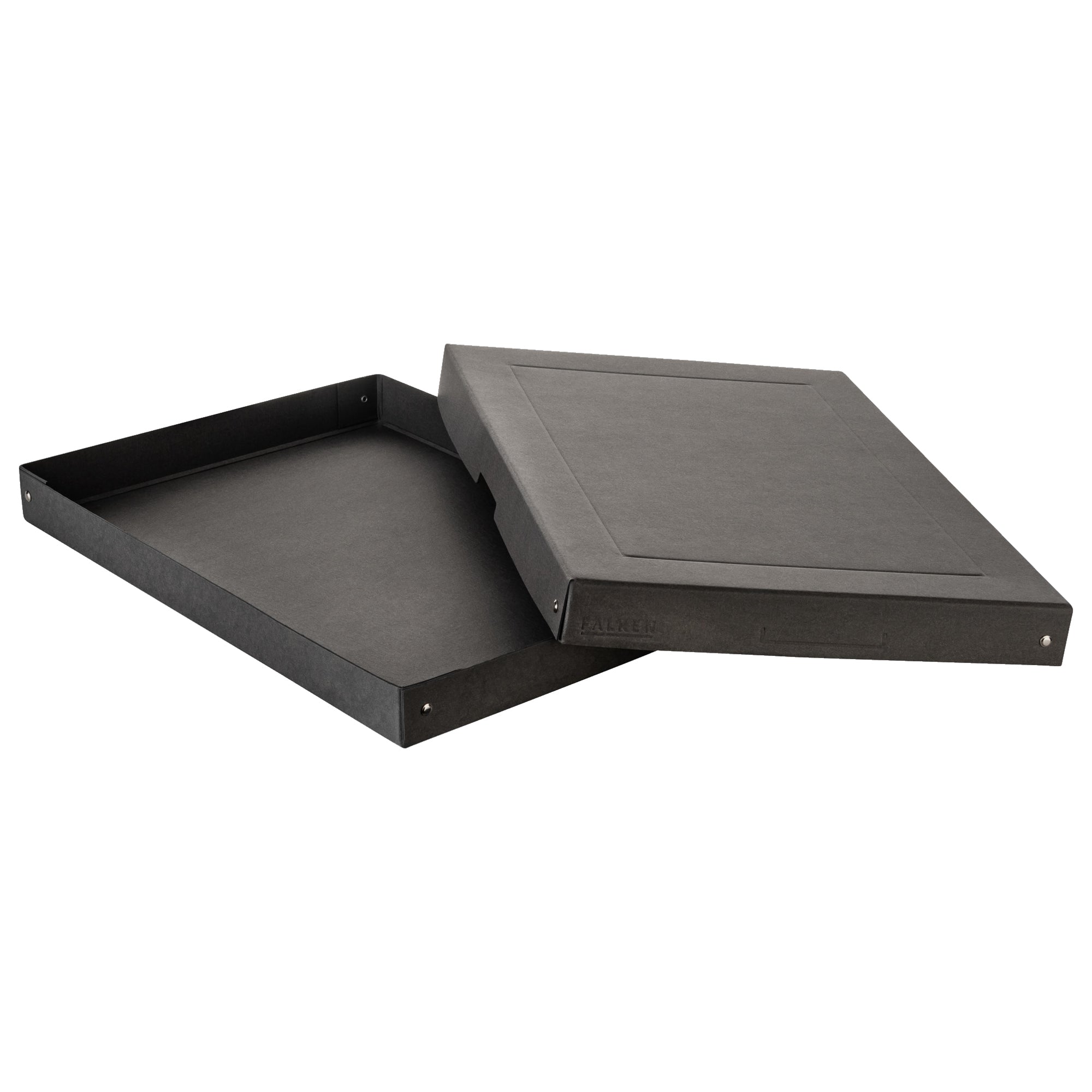 Falken Aufbewahrungsbox PureBox Black 32 x 4 x 44 cm (B x H x T)
