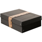 Falken Aufbewahrungsbox PureBox Black 24 x 10 x 32 cm (B x H x T)