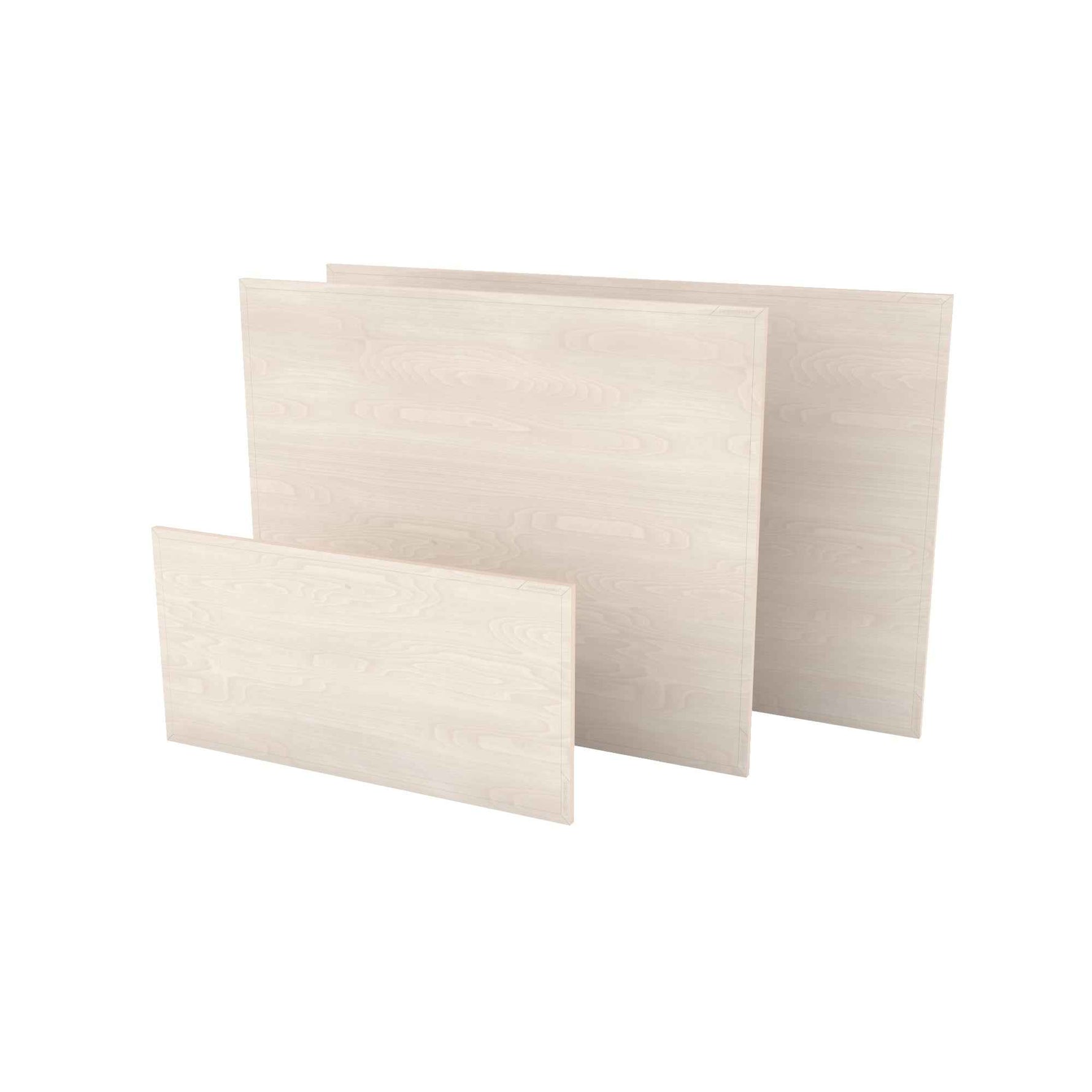 magnetoplan® Magnettafel Design Wood Series weiß
