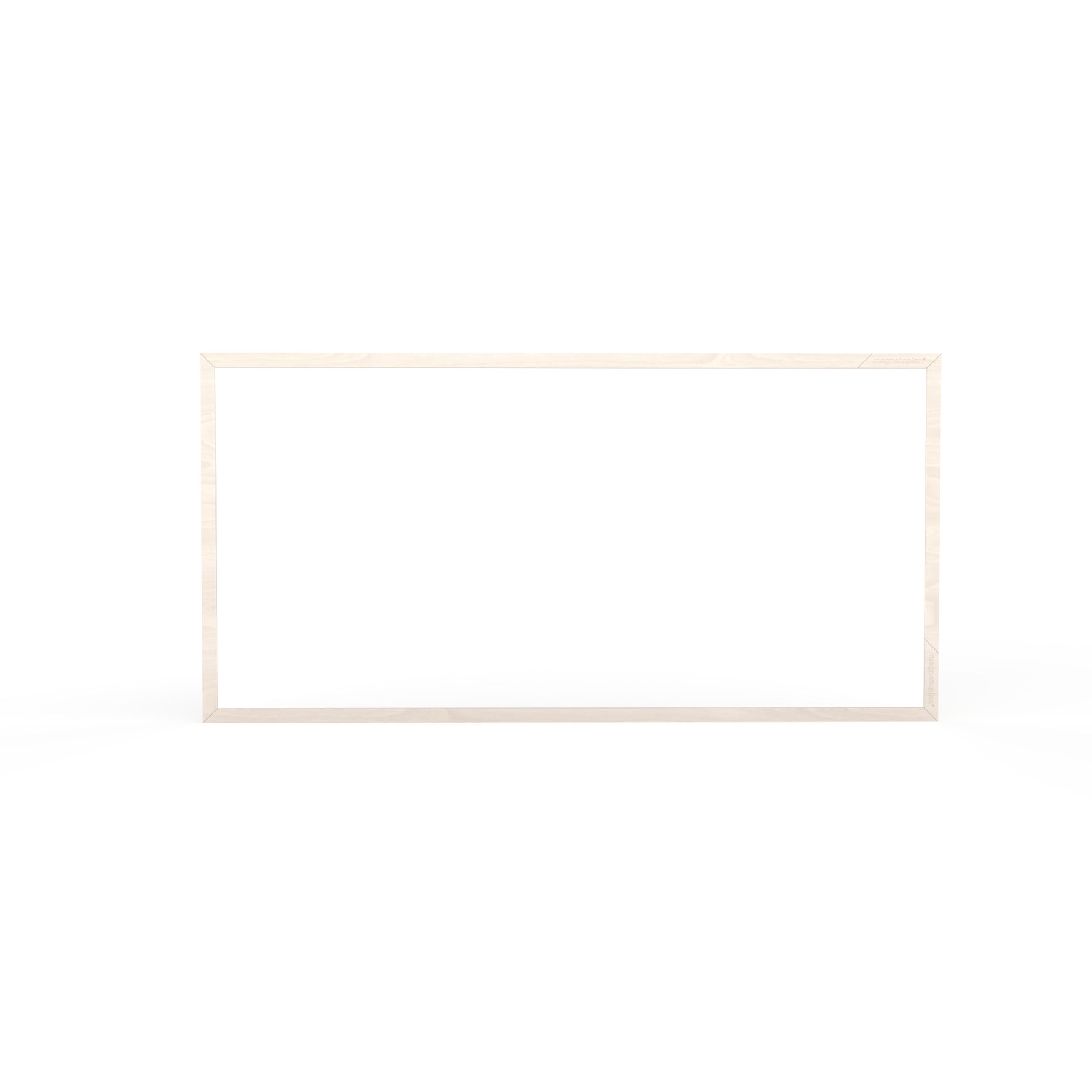 magnetoplan® Whiteboard Design Wood Series weiß