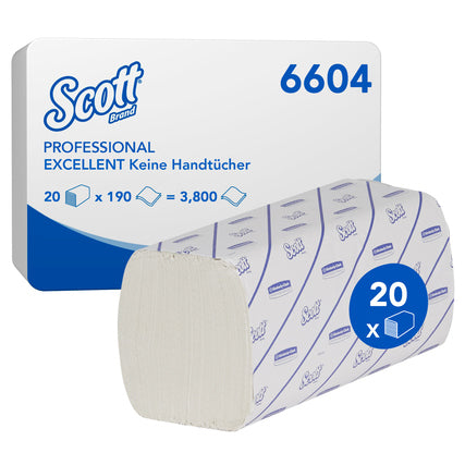 Scott® Papierhandtücher EXCELLENT – Effizienz und Hygiene mit Airflex™ Technologie – Produktbild 3