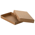 Falken Aufbewahrungsbox PureBox Nature 12 x 2,5 x 18,5 cm (B x H x T)