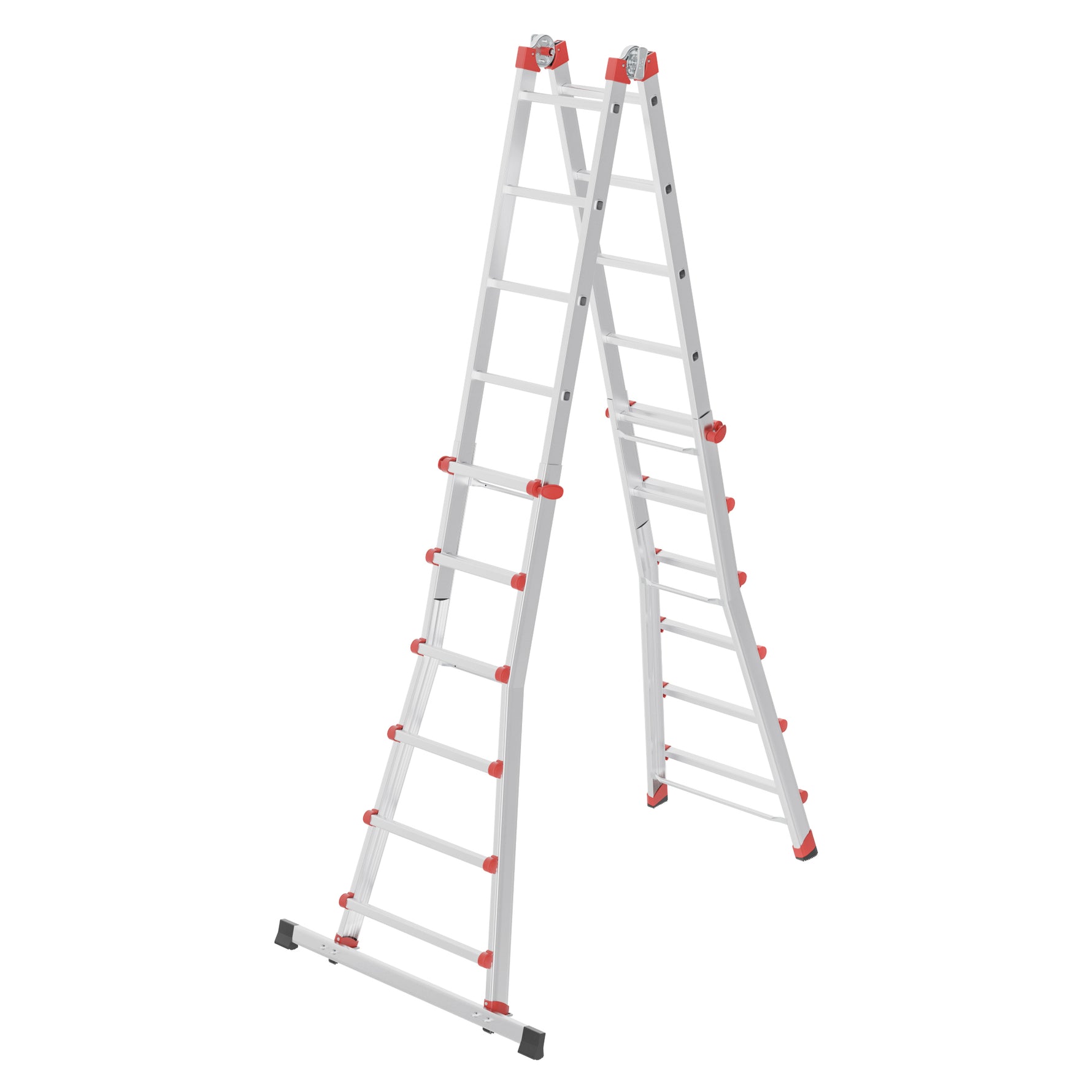 Hailo Multifunktionsleiter M80 max. Arbeitshöhe 6,75 m