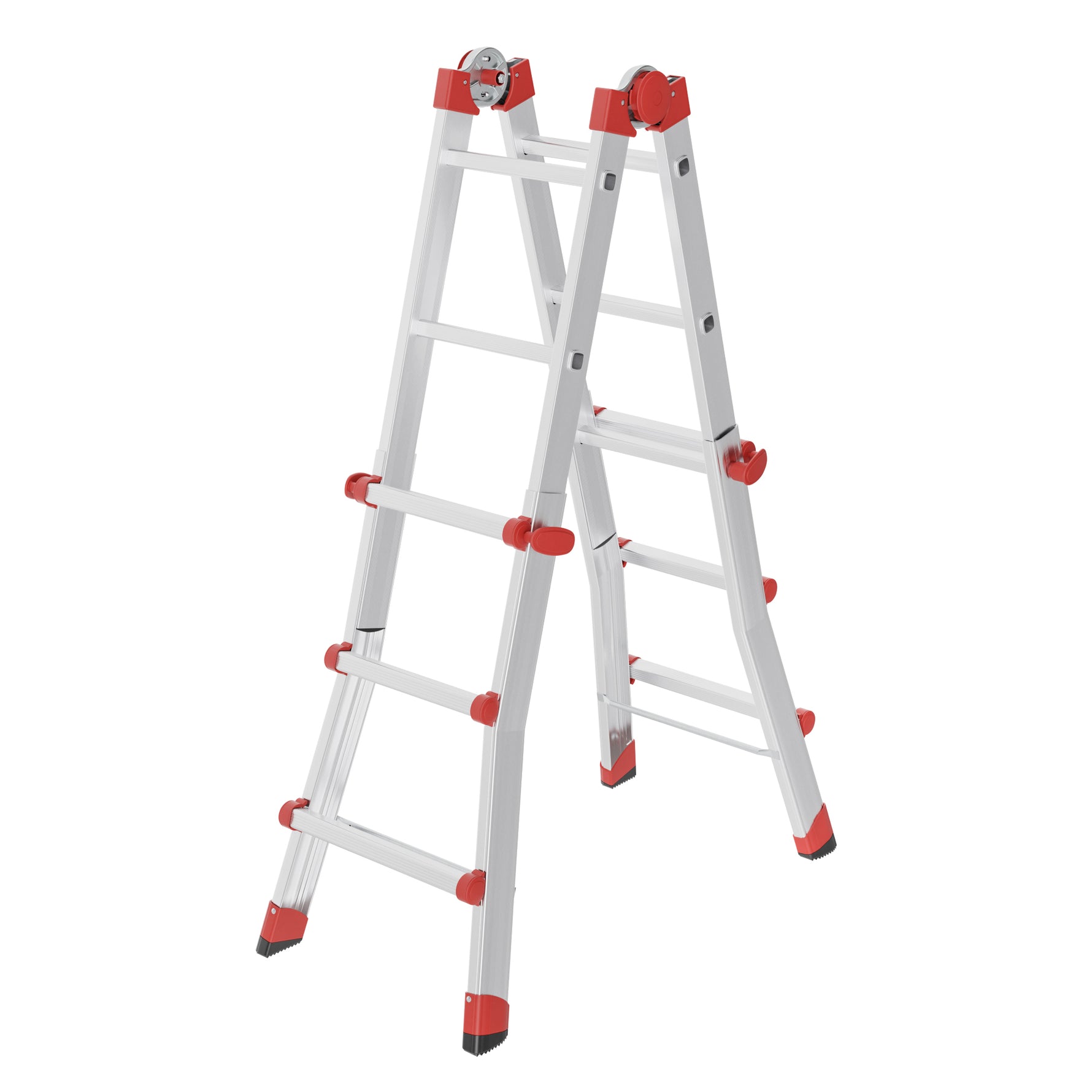 Hailo Multifunktionsleiter M80 max. Arbeitshöhe 3,71 m