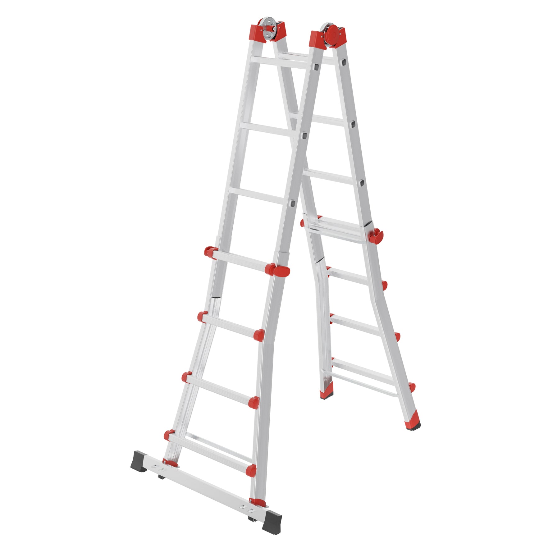 Hailo Multifunktionsleiter M80 max. Arbeitshöhe 4,7 m