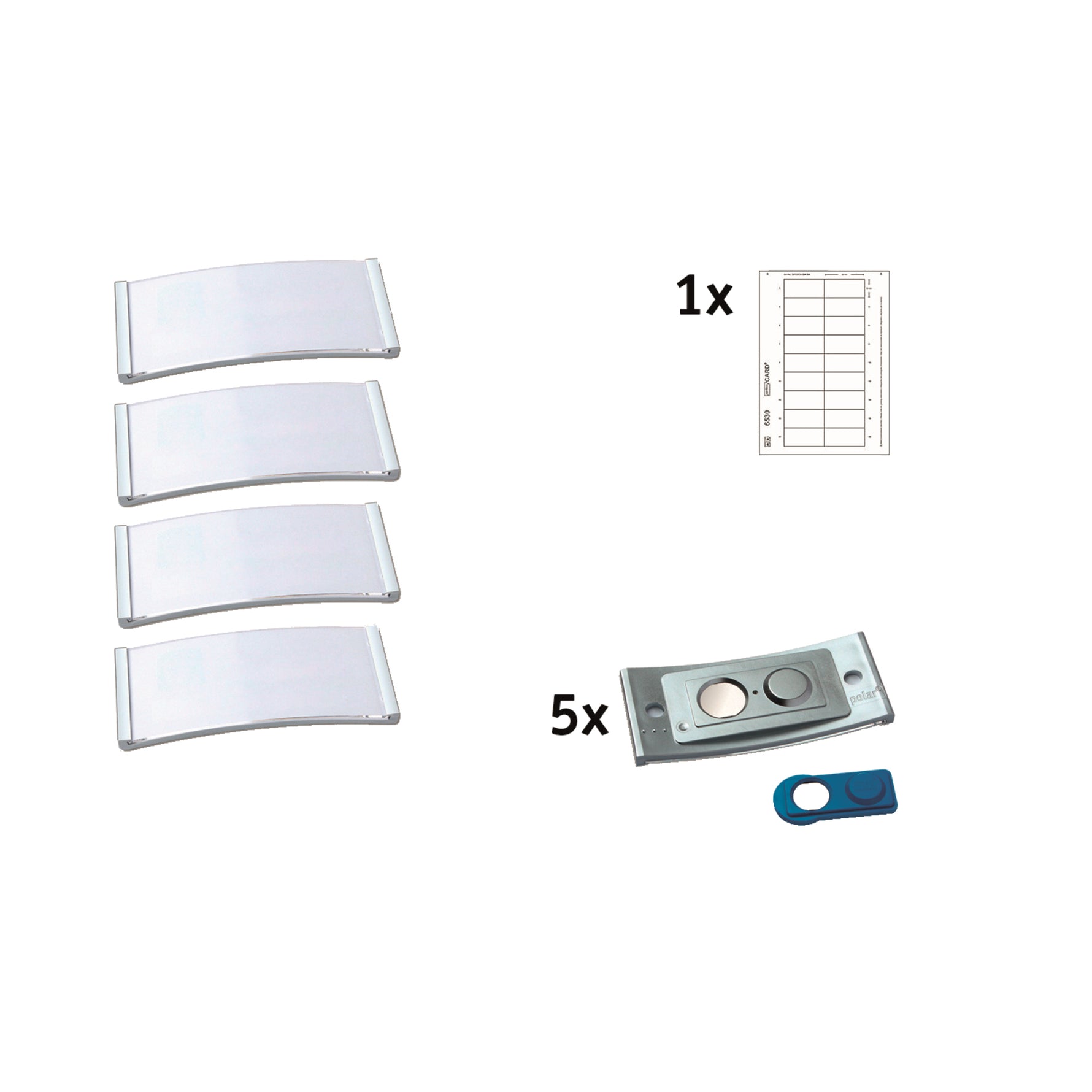 Avery Zweckform Namensschild polar® classic 70 x 30 mm (B x H) 5 St./Pack.