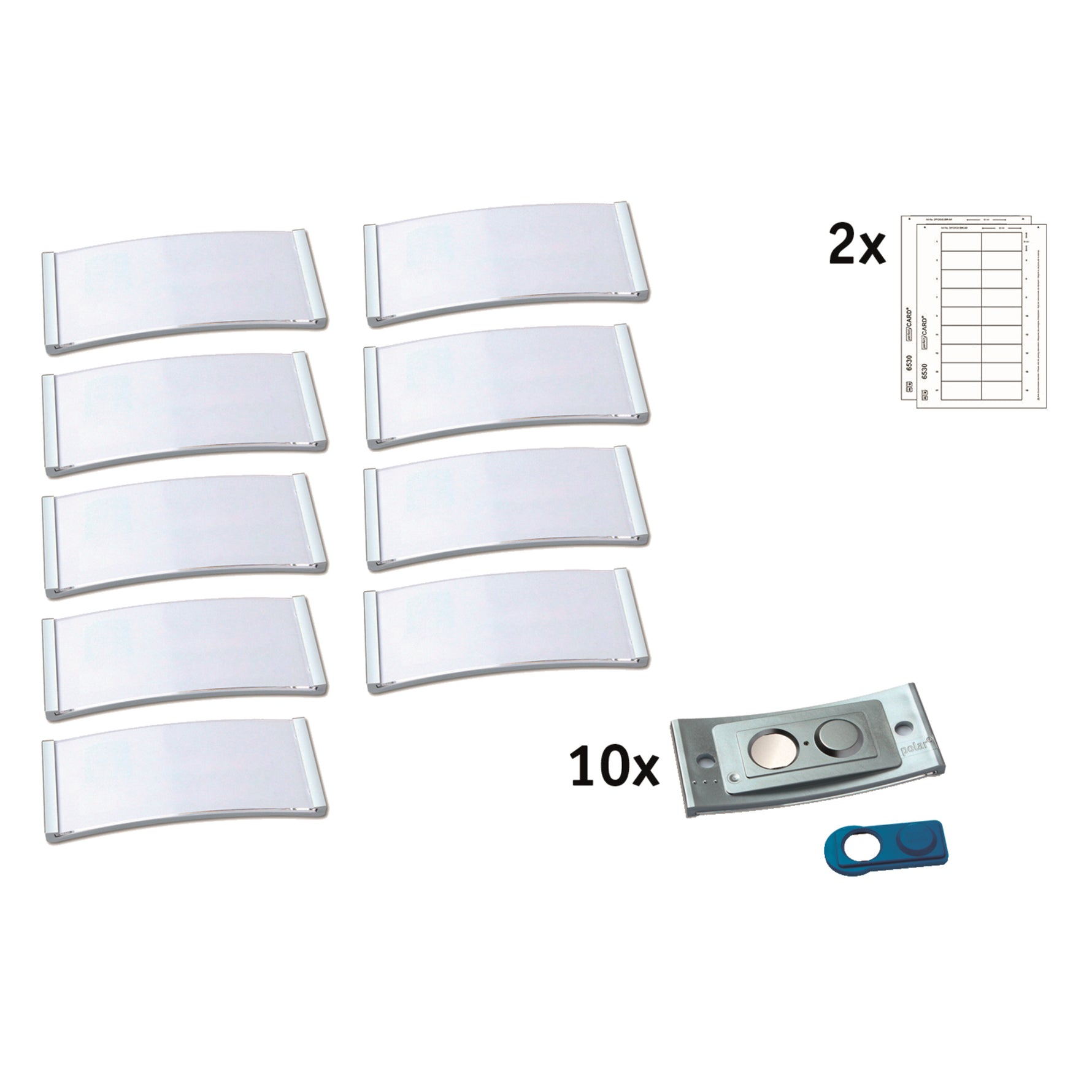 Avery Zweckform Namensschild polar® classic 70 x 30 mm (B x H) 10 St./Pack.