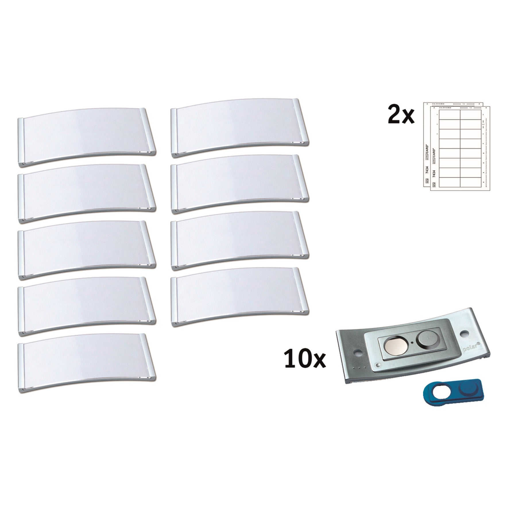 Avery Zweckform Namensschild polar® classic 80 x 34 mm (B x H) 10 St./Pack.