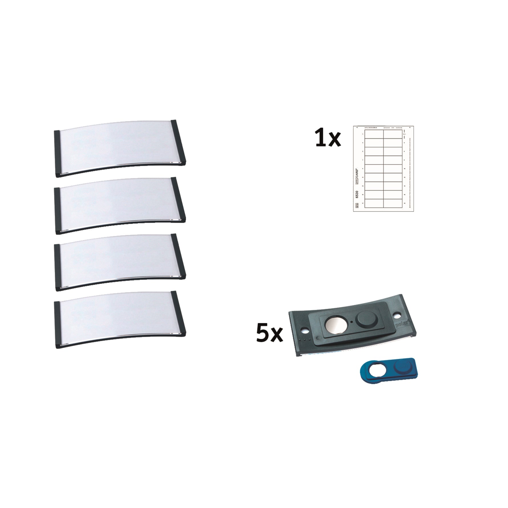 Avery Zweckform Namensschild polar® classic 70 x 30 mm (B x H) 5 St./Pack.