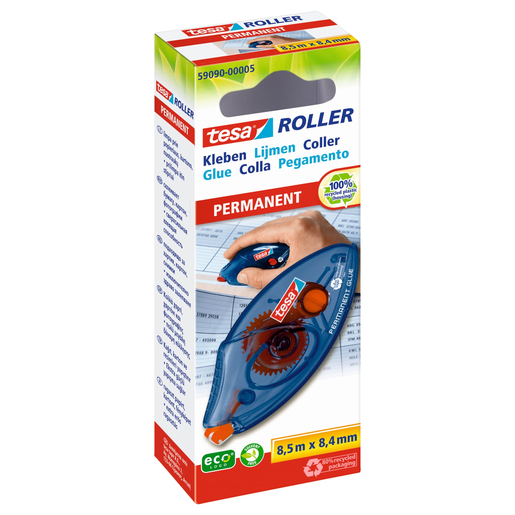 tesa® Kleberoller permanent