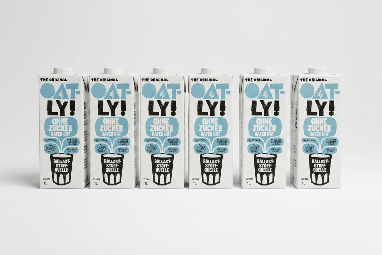 OATLY Haferdrink Ohne Zucker (Barista Edition) – Die pflanzliche Super-Premium-Wahl für Profis