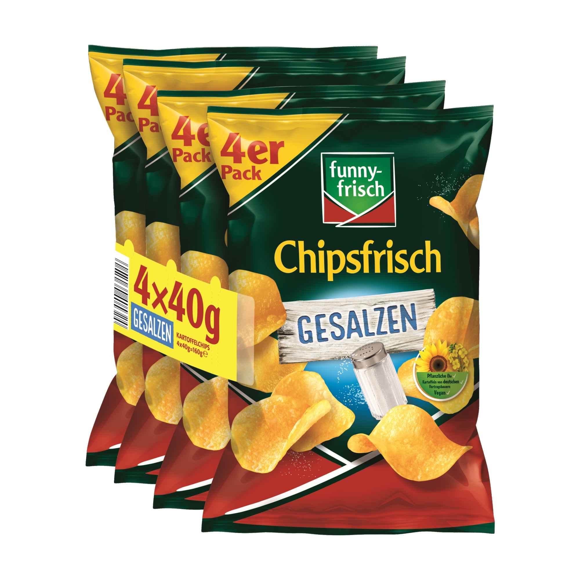 funny-frisch Chips gesalzen