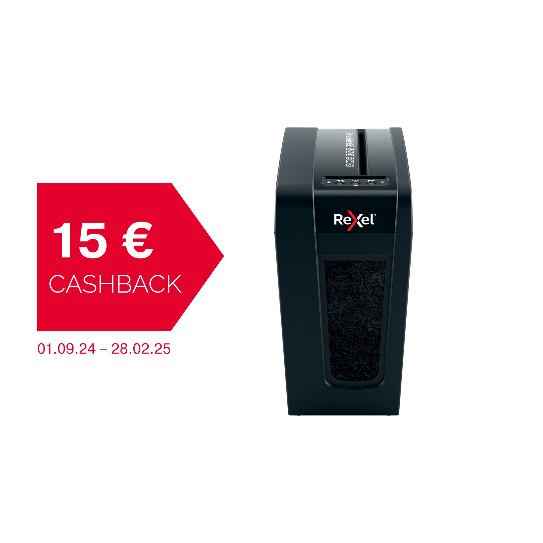 Rexel® Aktenvernichter Securl X8-SL Slimline Whisper-Shred ™