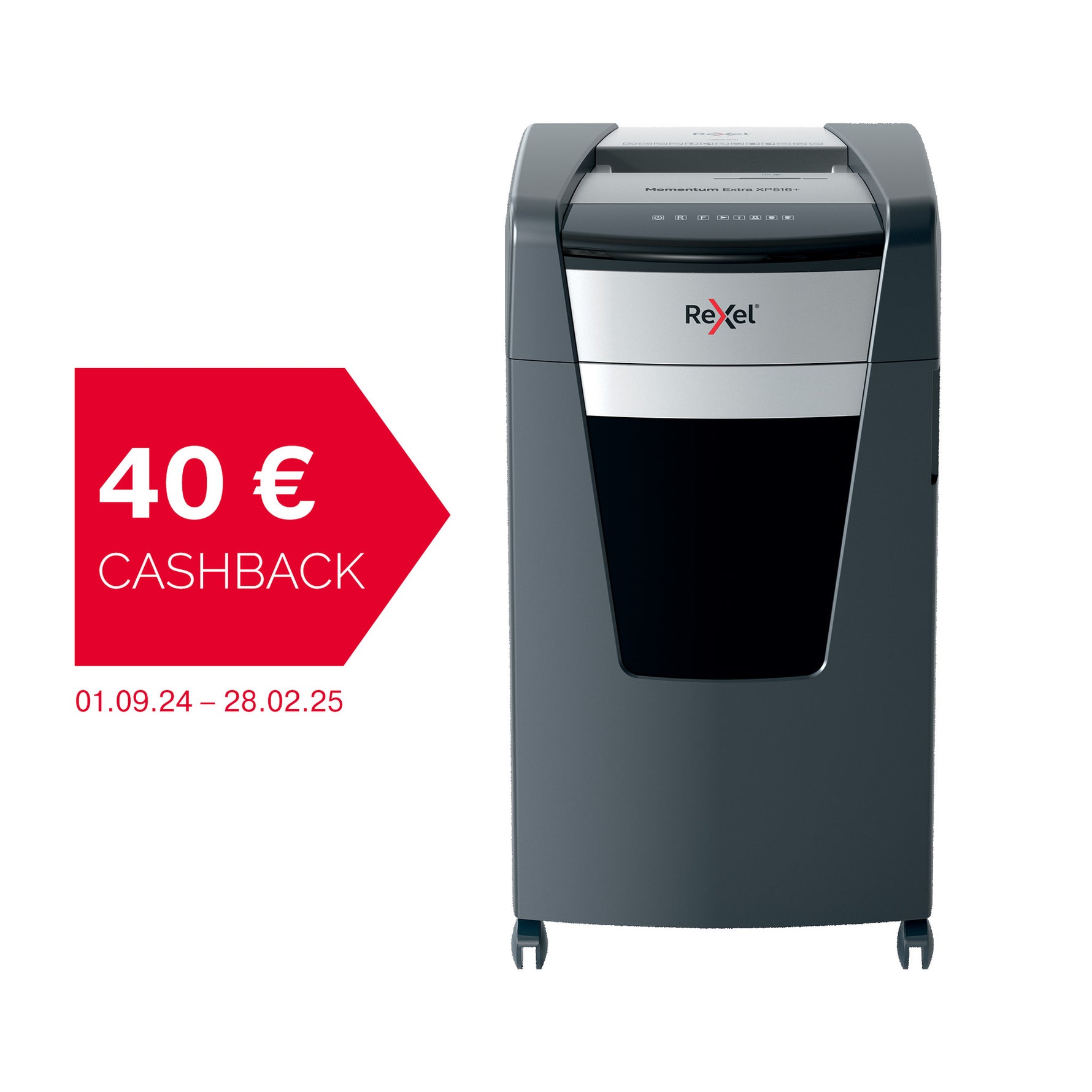 Rexel® Aktenvernichter Momentum Extra XP516+
