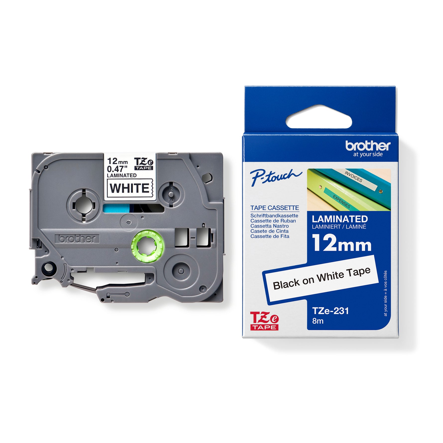 Brother Schriftbandkassette P-touch TZe-231CIV
