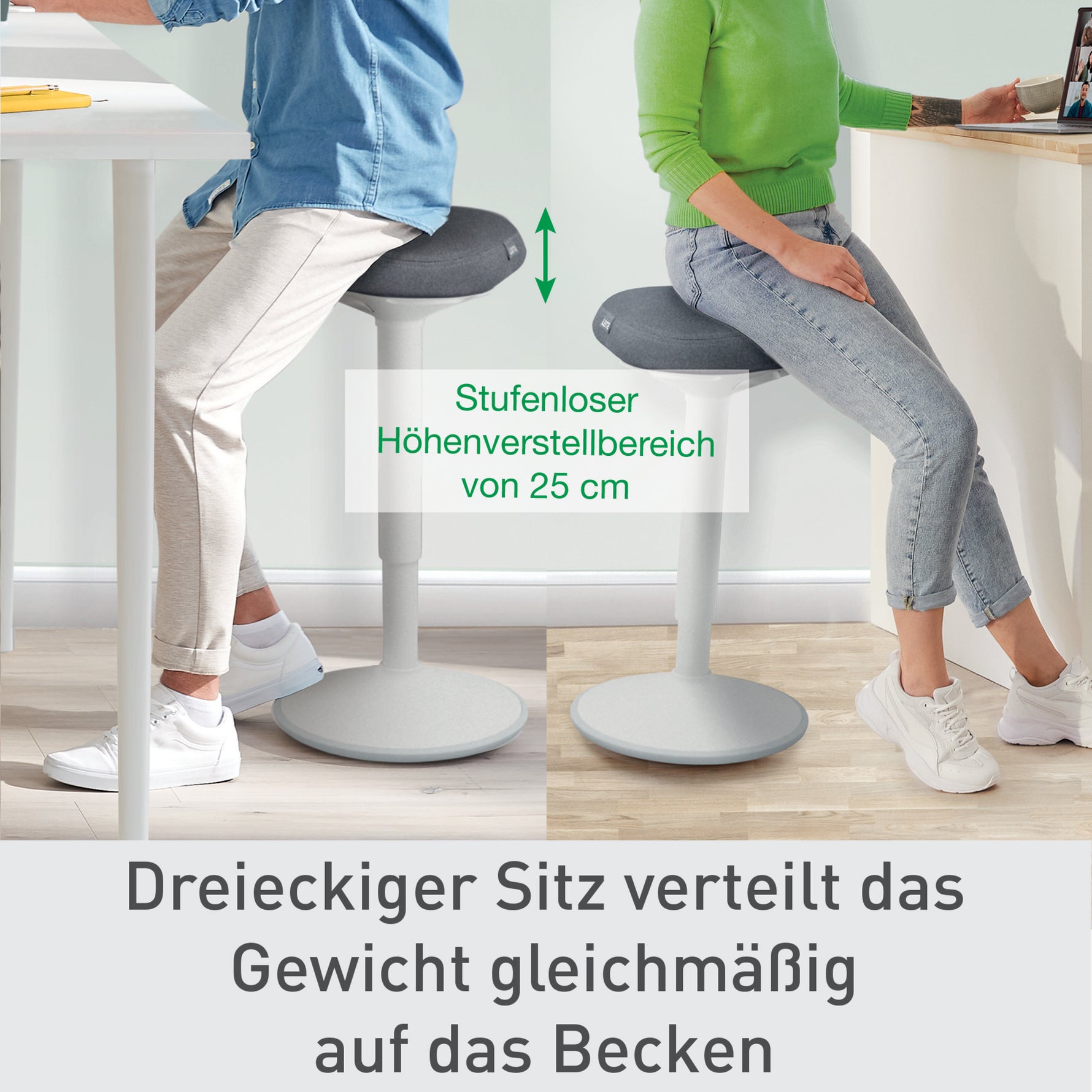 Leitz Sitz-Steh-Hocker Ergo Active