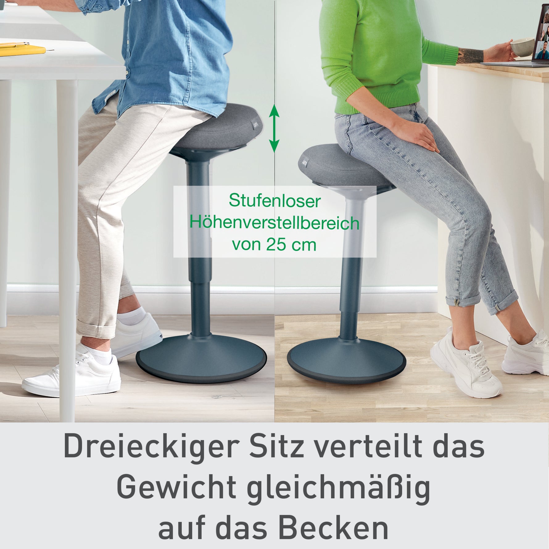 Leitz Sitz-Steh-Hocker Ergo Active