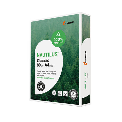 Nautilus® Multifunktionspapier Classic DIN A4 – Nachhaltigkeit in Bestform - Wiepa Bürofachpartner