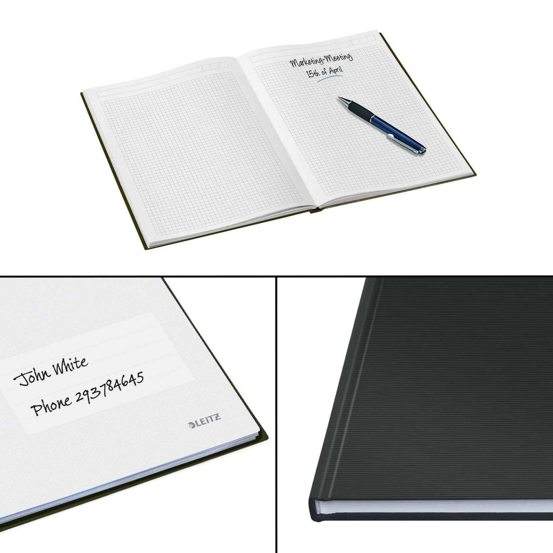 Leitz Notizbuch Solid DIN A5 kariert
