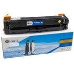 G&G Toner Kompatibel mit HP 203X schwarz, cyan, magenta, gelb