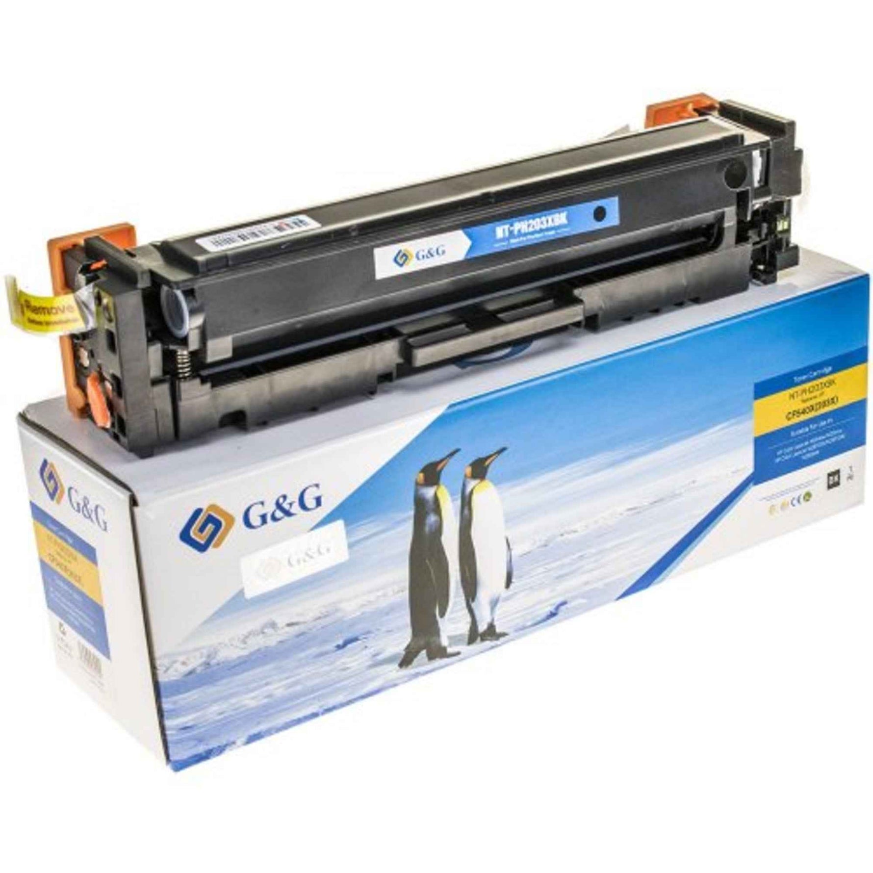 G&G Toner Kompatibel mit HP 203X schwarz, cyan, magenta, gelb