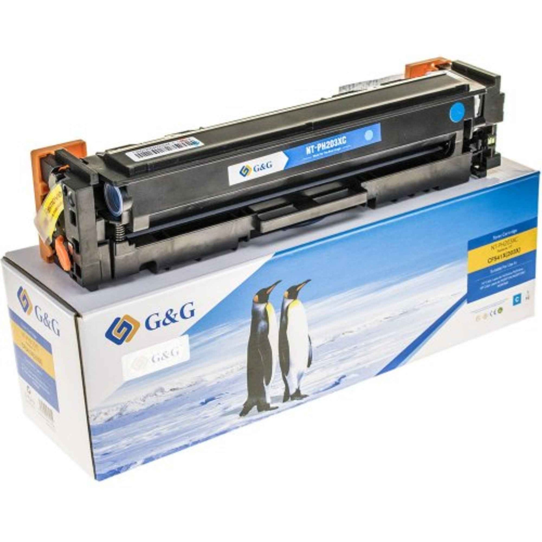 G&G Toner Kompatibel mit HP 203X schwarz, cyan, magenta, gelb
