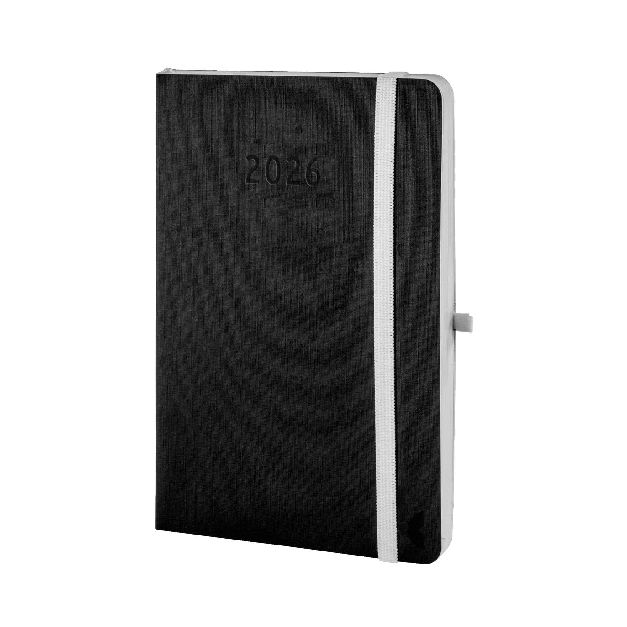 Chronoplan Buchkalender Black Edition 2026