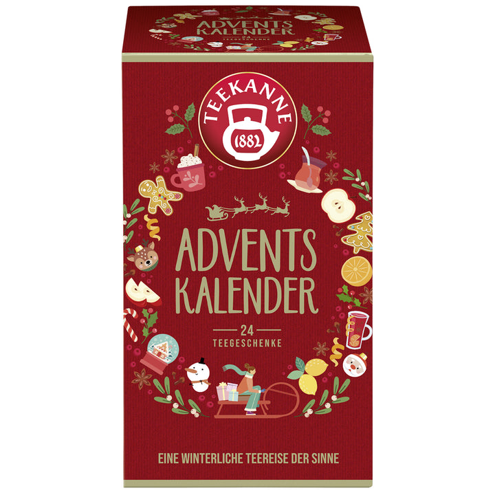 Teekanne Tee Adventskalender