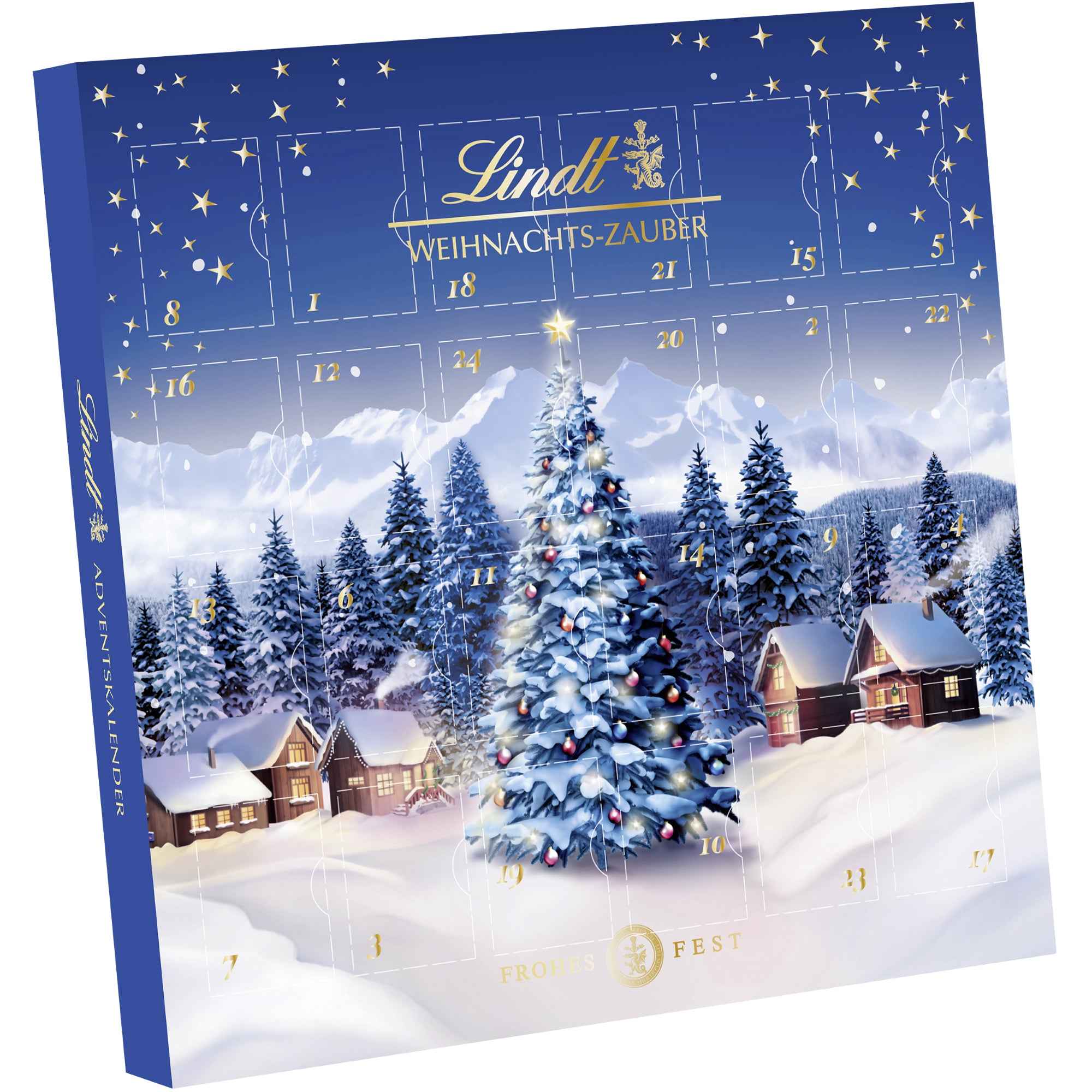 Lindt Adventskalender Mini-Kalender Weihnachtszauber