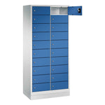 C+P Schließfachschrank Evolo48 mit Sockel 2 x 10 Fächer