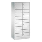 C+P Schließfachschrank Evolo48 mit Sockel 2 x 10 Fächer
