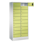 C+P Schließfachschrank Evolo48 mit Sockel 2 x 10 Fächer
