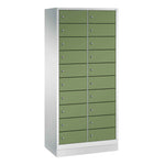 C+P Schließfachschrank Evolo48 mit Sockel 2 x 10 Fächer